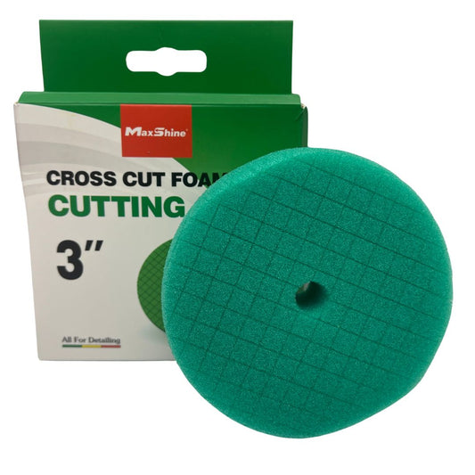 Cross Cut Foam Pad Cutting 3"