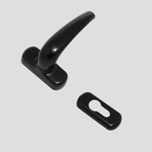 Aluminium Door Knob Set - Black