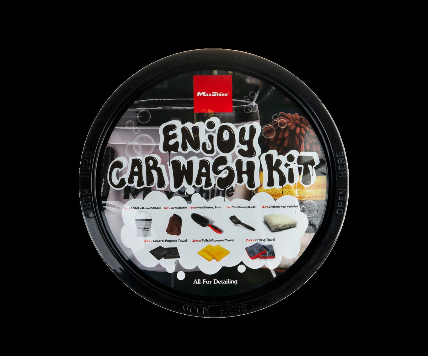 Maxshine Enjoy Car Wash Bucket Kit