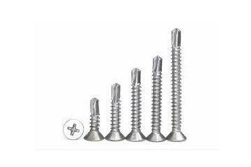 Self-Drilling Screws - Flat Head