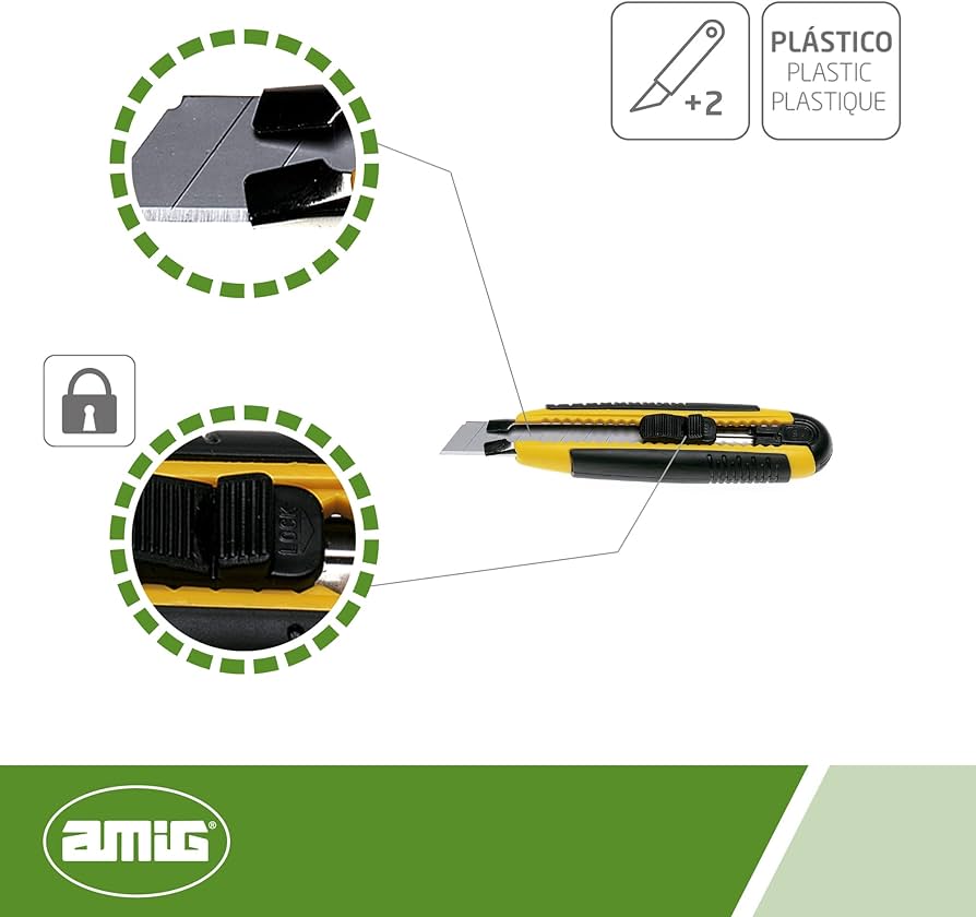 Plastic Cutter Knife - Amig